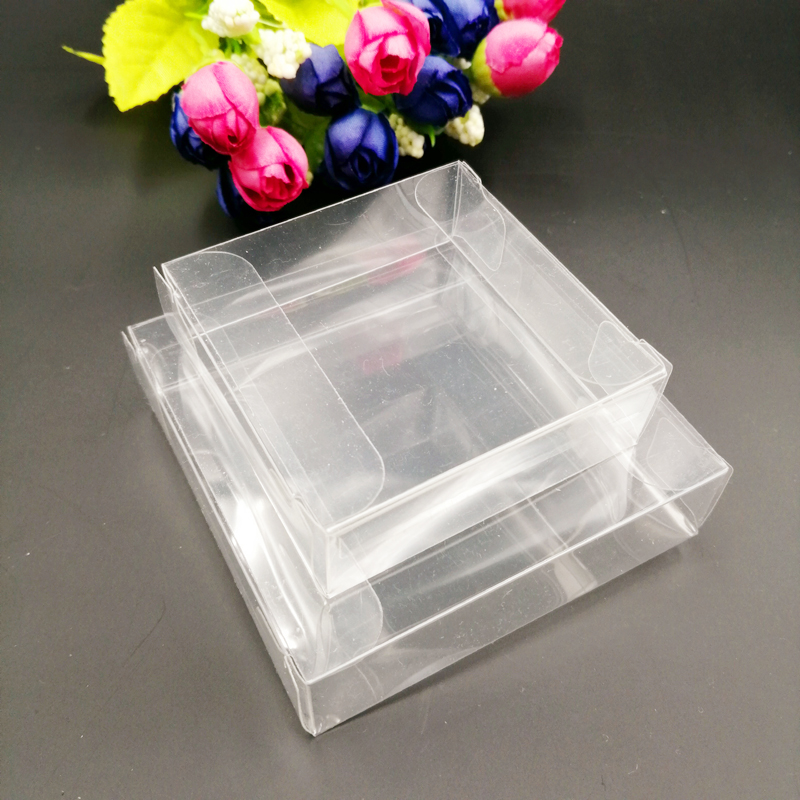 Wedding Favor Box - 50 ชิ้น ABB ใส PVC กล่องพลาสติกบรรจุภัณฑ์งานแต่งงานของขวัญกล่องสําหรับเครื่องประดับกล่อง