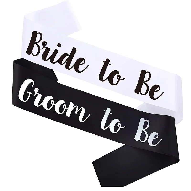 Bride Tribe Sash - เจ้าบ่าวเจ้าสาว TO BE SASH อาบน้ําเจ้าสาวมี Bachelorette