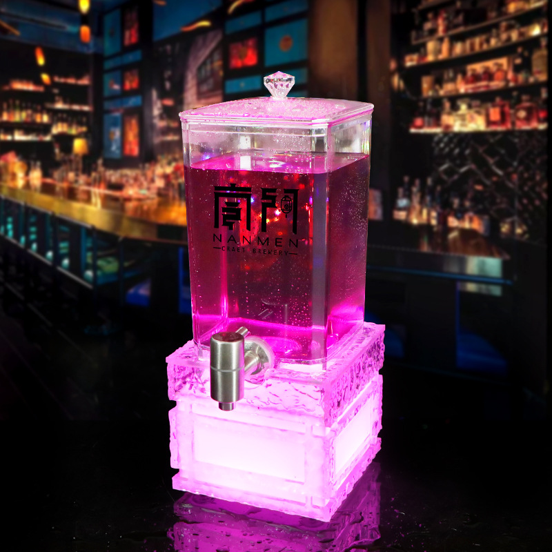 Wedding Alcohol Supply - ถังเบียร์ LED พร้อมก๊อก 2 ลิตร และ