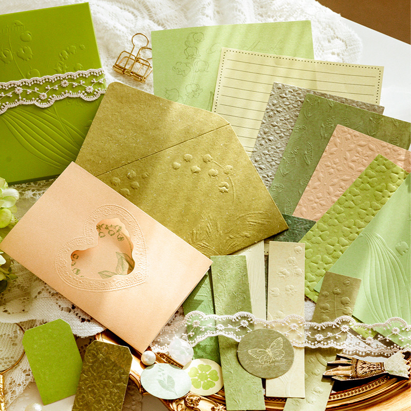 Suit Supply Wedding Party - 20 ชิ้น Vintage นูน Textured กระดาษ