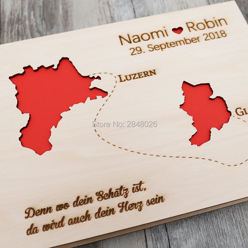 หนังสือแขกงานแต่งงานส่วนบุคคลแ - Personalized Guest Book บทวิจารณ์และราคา