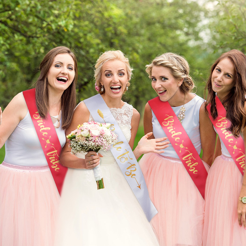 เจ้าสาวเผ่าเพื่อนเจ้าสาว Sashe - Bride Tribe Sash บทวิจารณ์และราคา