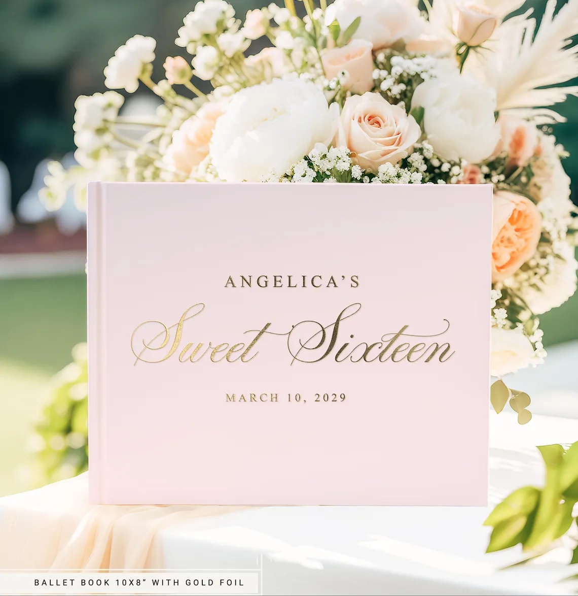 สมุดเยี่ยมงานแต่งงานผ้าลินินแบ - Personalized Guest Book บทวิจารณ์และราคา
