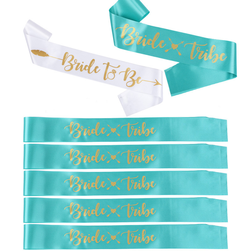1 ชุดเจ้าสาวเจ้าสาวเผ่า SASH ส - Bride Tribe Sash บทวิจารณ์และราคา