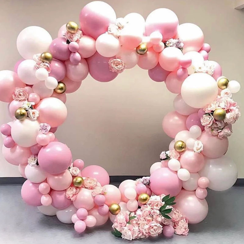 172/143/94ซม.บอลลูนขาตั้งวงกลม - Wedding Balloon Arch บทวิจารณ์และราคา