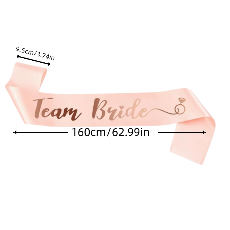 สายสะพายทีมเจ้าสาว 6 เส้น สายส - Bride Tribe Sash บทวิจารณ์และราคา