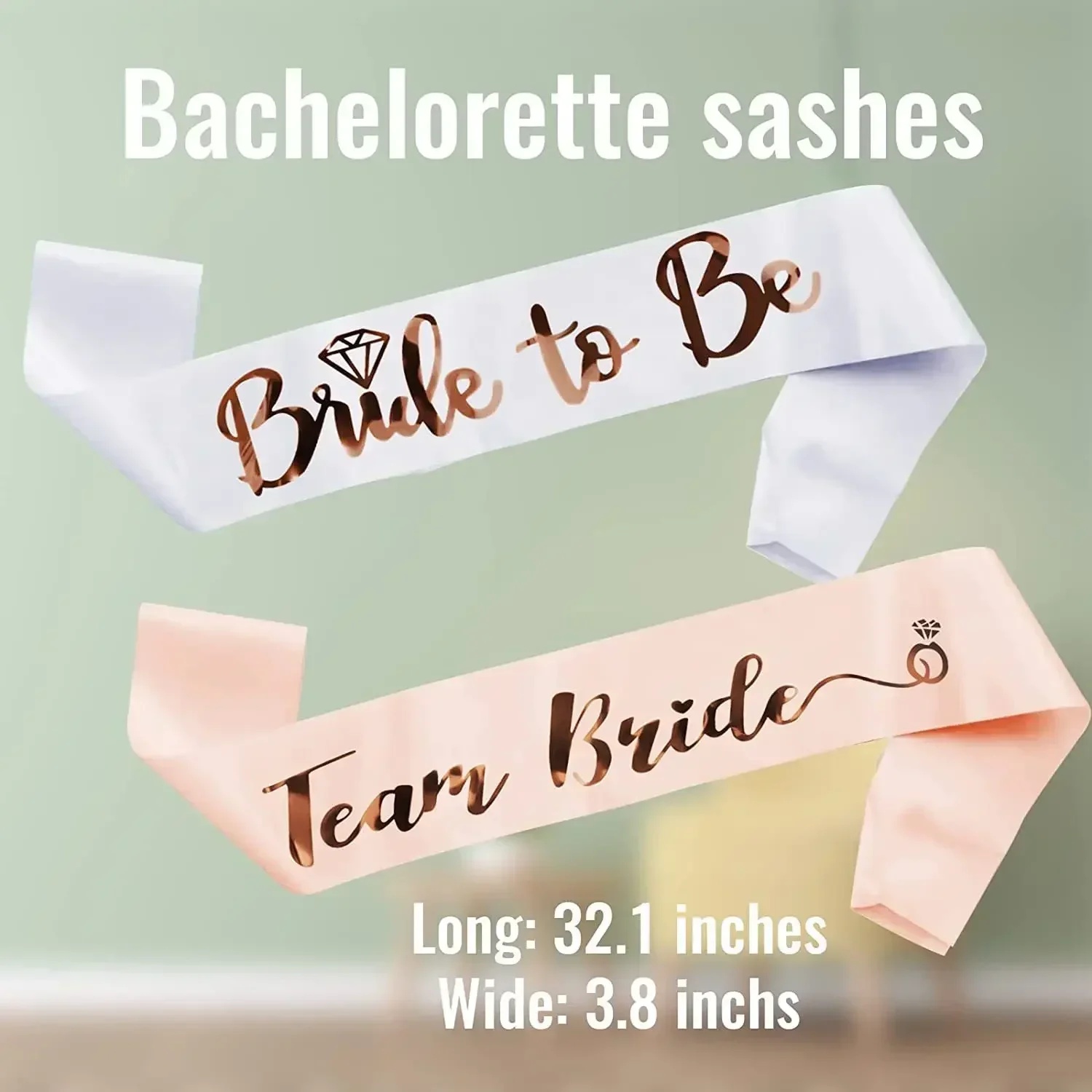 ชุดสายสะพายเจ้าสาว 1 ชุด ดีไซน - Bride Tribe Sash บทวิจารณ์และราคา