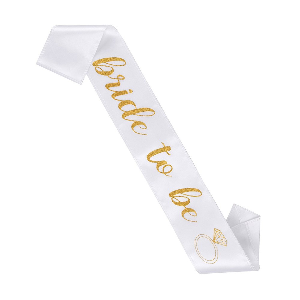 1ชุดสำหรับงานแต่งงานเจ้าสาวจะเ - Bride Tribe Sash บทวิจารณ์และราคา
