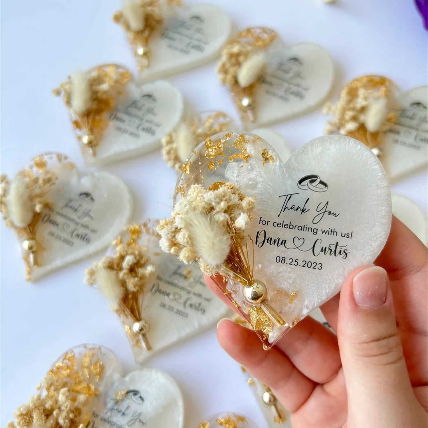 ของชำร่วยแม่เหล็กส่วนตัวสำหรับ - Wedding Favor Box บทวิจารณ์และราคา