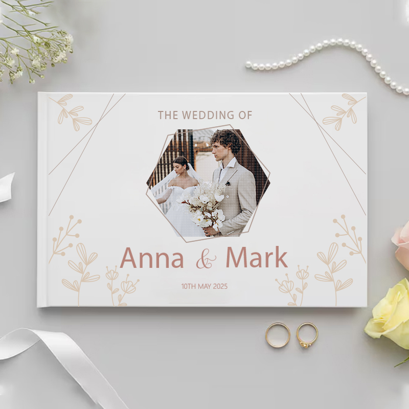 สมุดเยี่ยมส่วนบุคคลสําหรับงานแ - Personalized Guest Book บทวิจารณ์และราคา