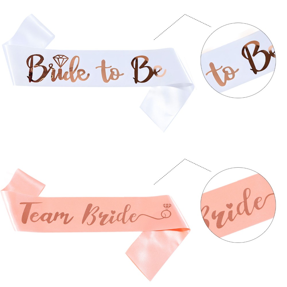 ชุดอุปกรณ์ปาร์ตี้สละโสด 13 ชิ้ - Bride Tribe Sash บทวิจารณ์และราคา