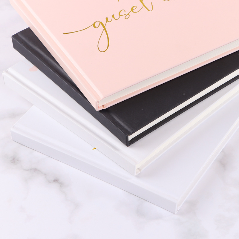สมุดบันทึกแขกงานแต่งงานแบบกำหน - Personalized Guest Book บทวิจารณ์และราคา
