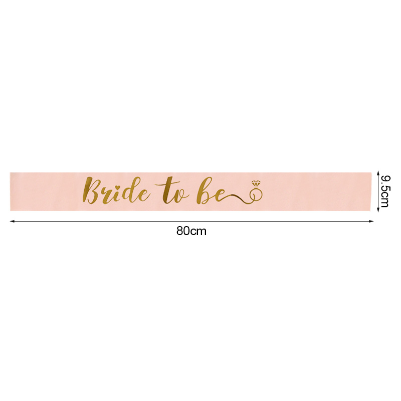 1ชุดเจ้าสาวเจ้าสาวซาติน Sash ส - Bride Tribe Sash บทวิจารณ์และราคา