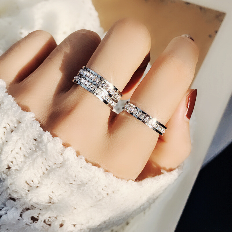 Luxury Rose Gold สีเดี่ยวคู่แถ - Wedding Z บทวิจารณ์และราคา