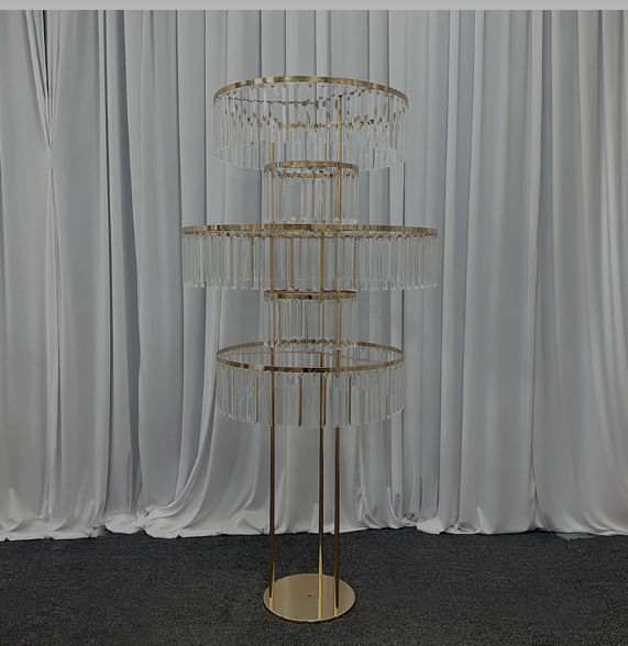 ชั้นวางดอกไม้คริสตัล 4 ชิ้น ขน - Wedding/Event Supply Store บทวิจารณ์และราคา