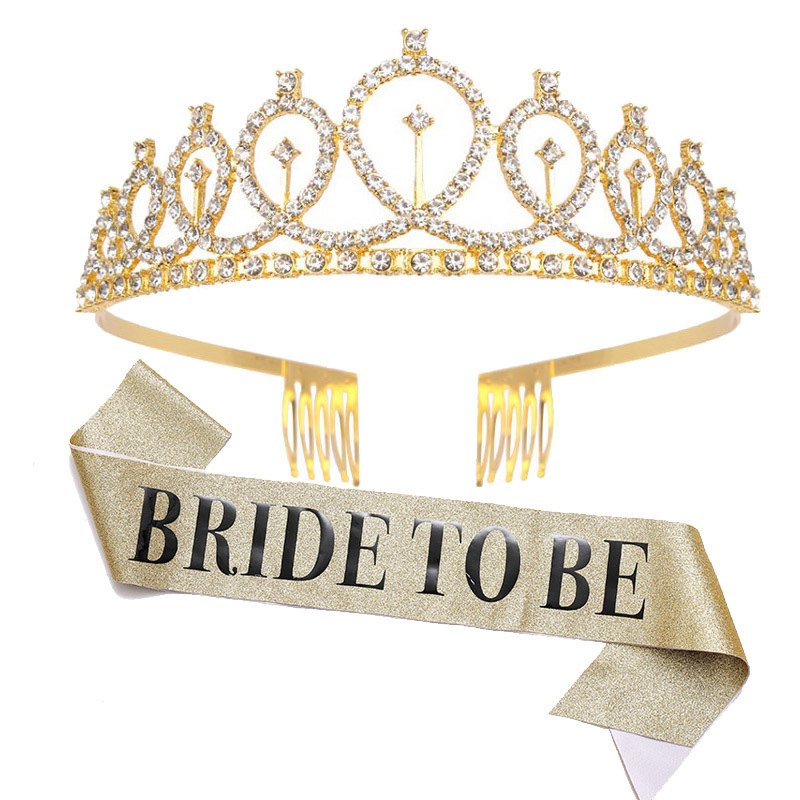 1 ชุด Rose Gold เจ้าสาวซาติน S - Bride Tribe Sash บทวิจารณ์และราคา